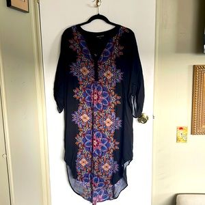 Beautiful shirt dress. Bought it at Macy’s.